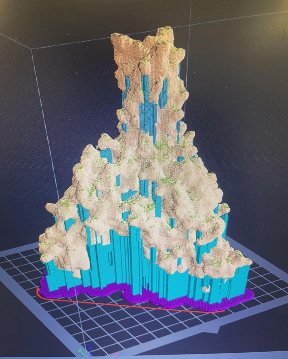 3D print rendering