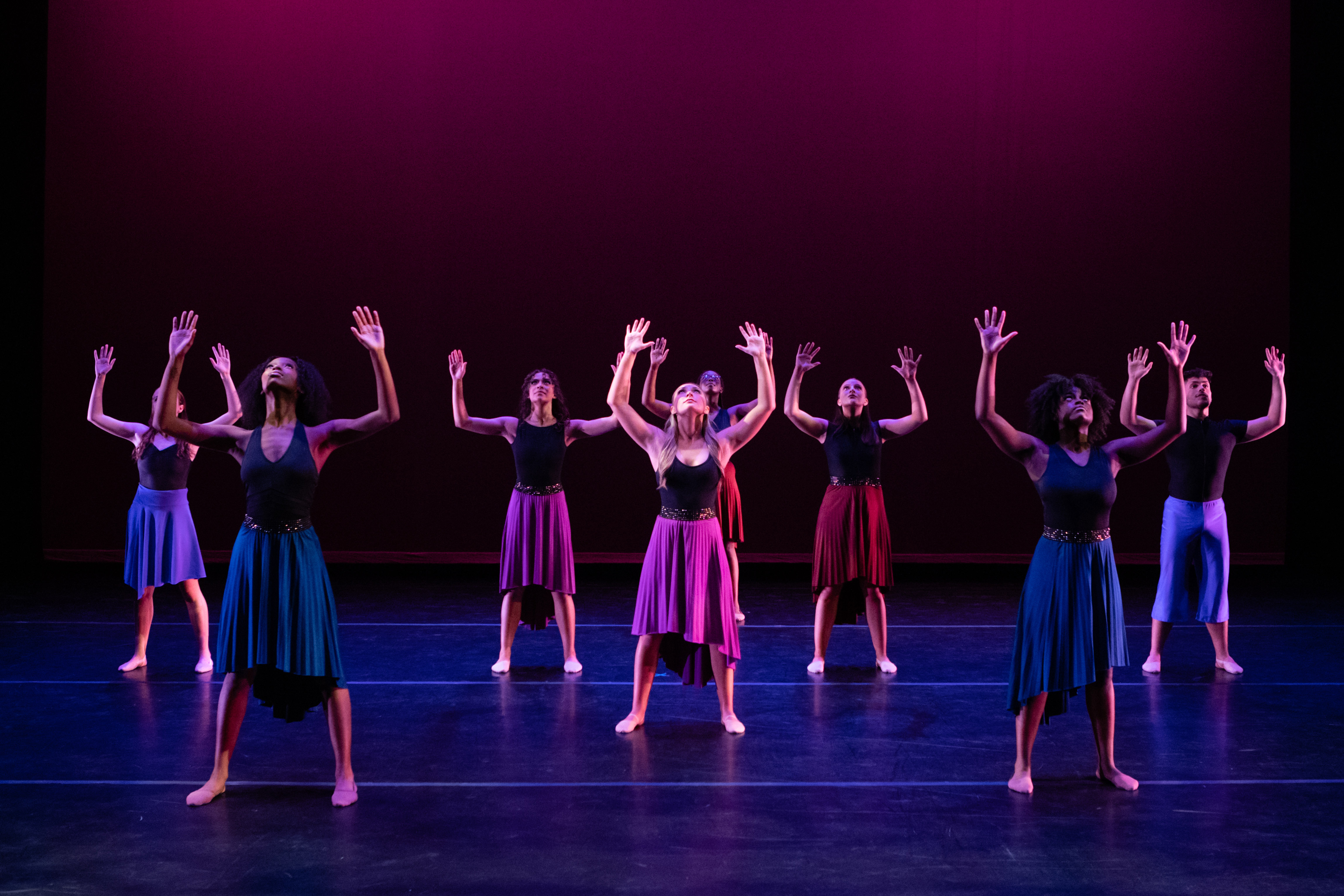 an example of student dance
