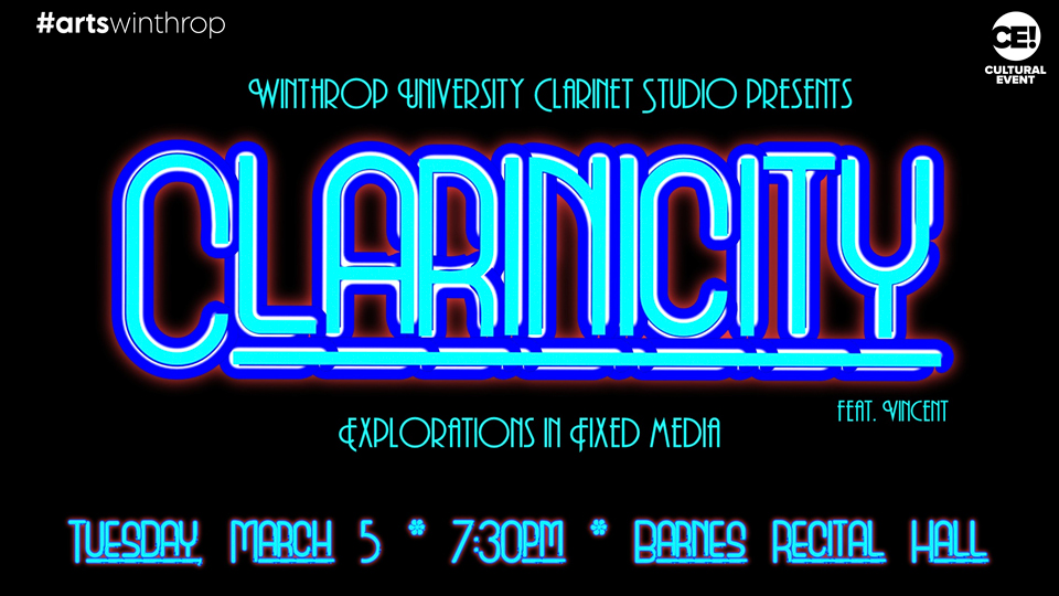 Clarinicity: Clarinet Studio Recital graphic