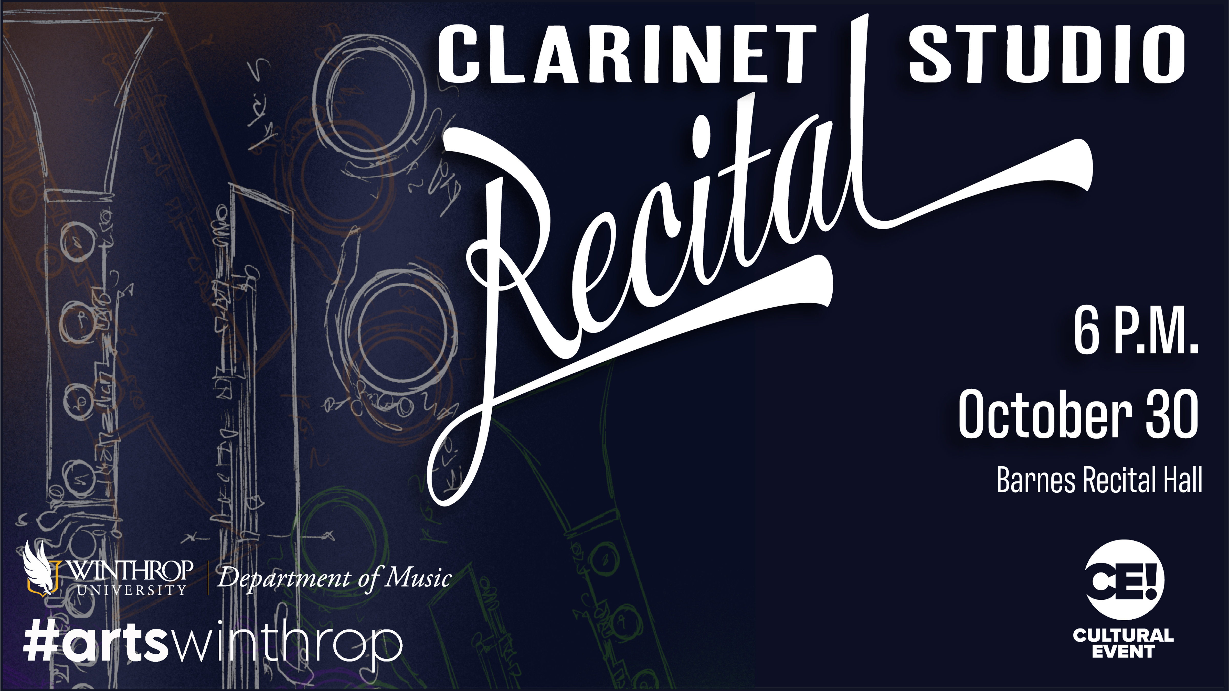 Clarinet Studio Recital  graphic