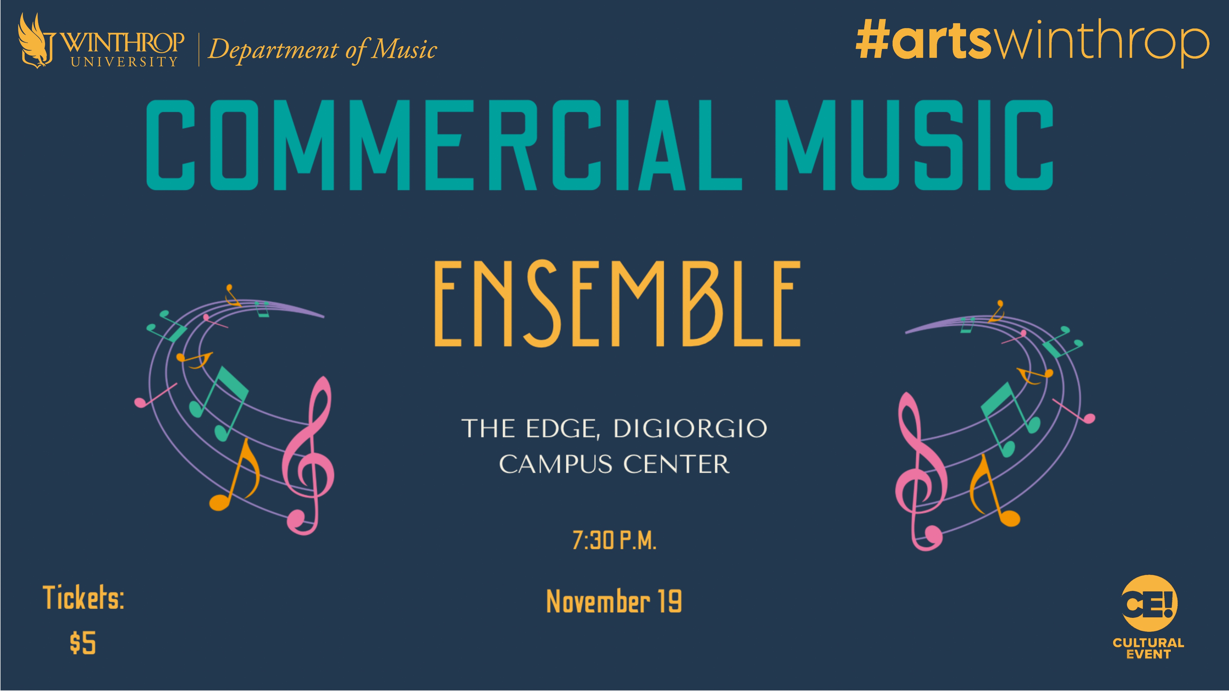 Commercial Music Ensemble graphic