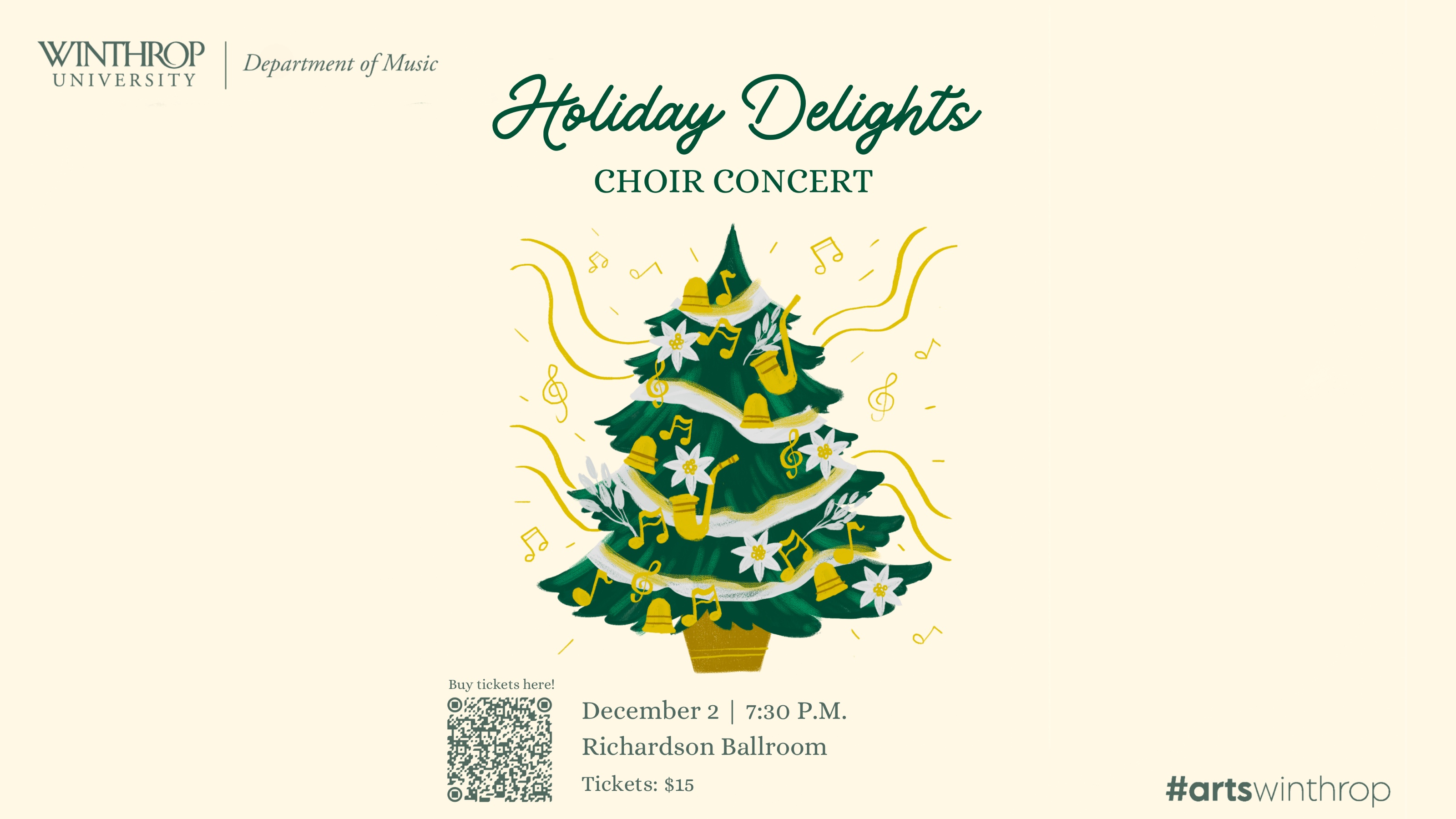 Holiday Delights Concert graphic