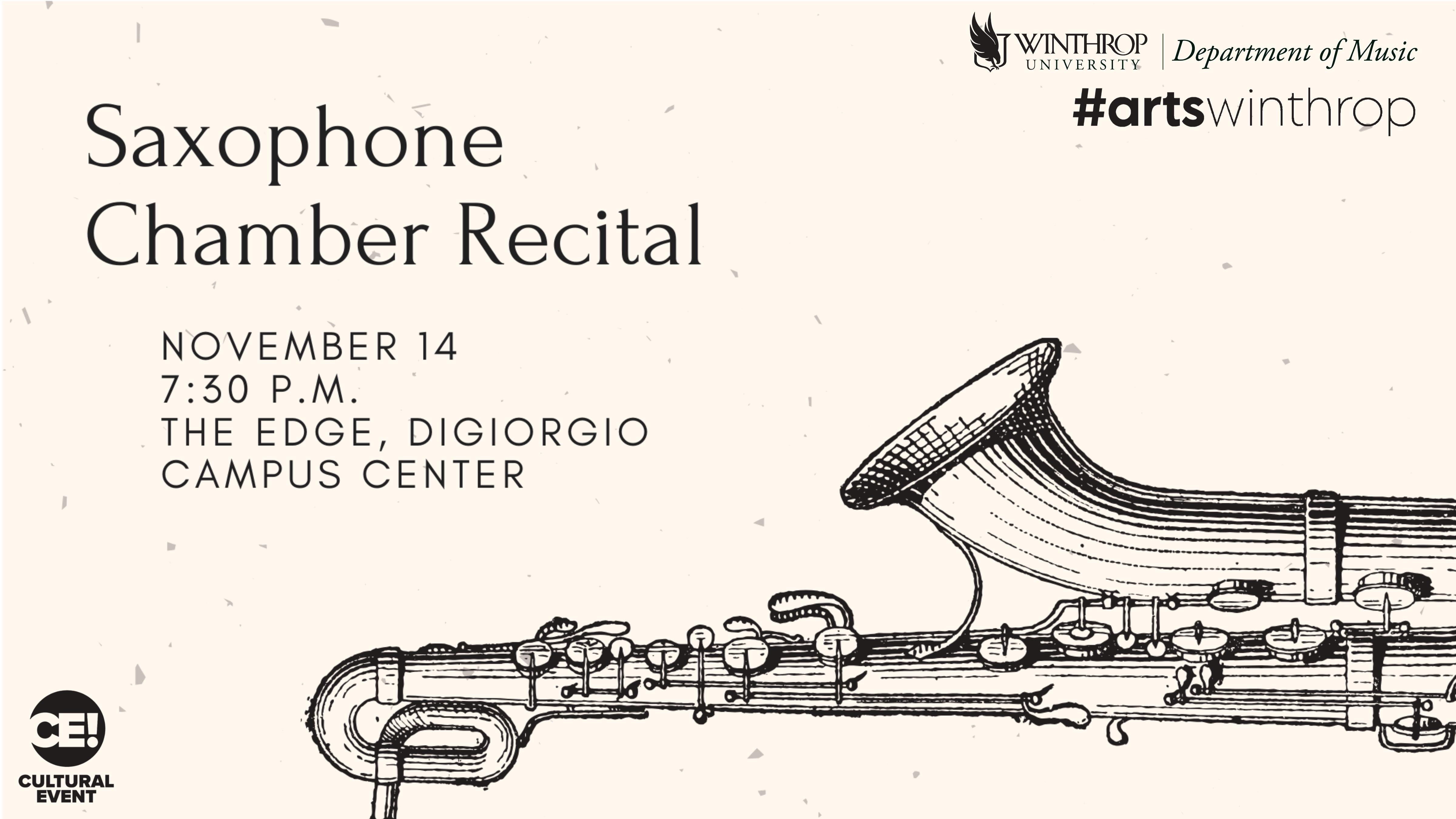 Saxophone Chamber Recital  graphic