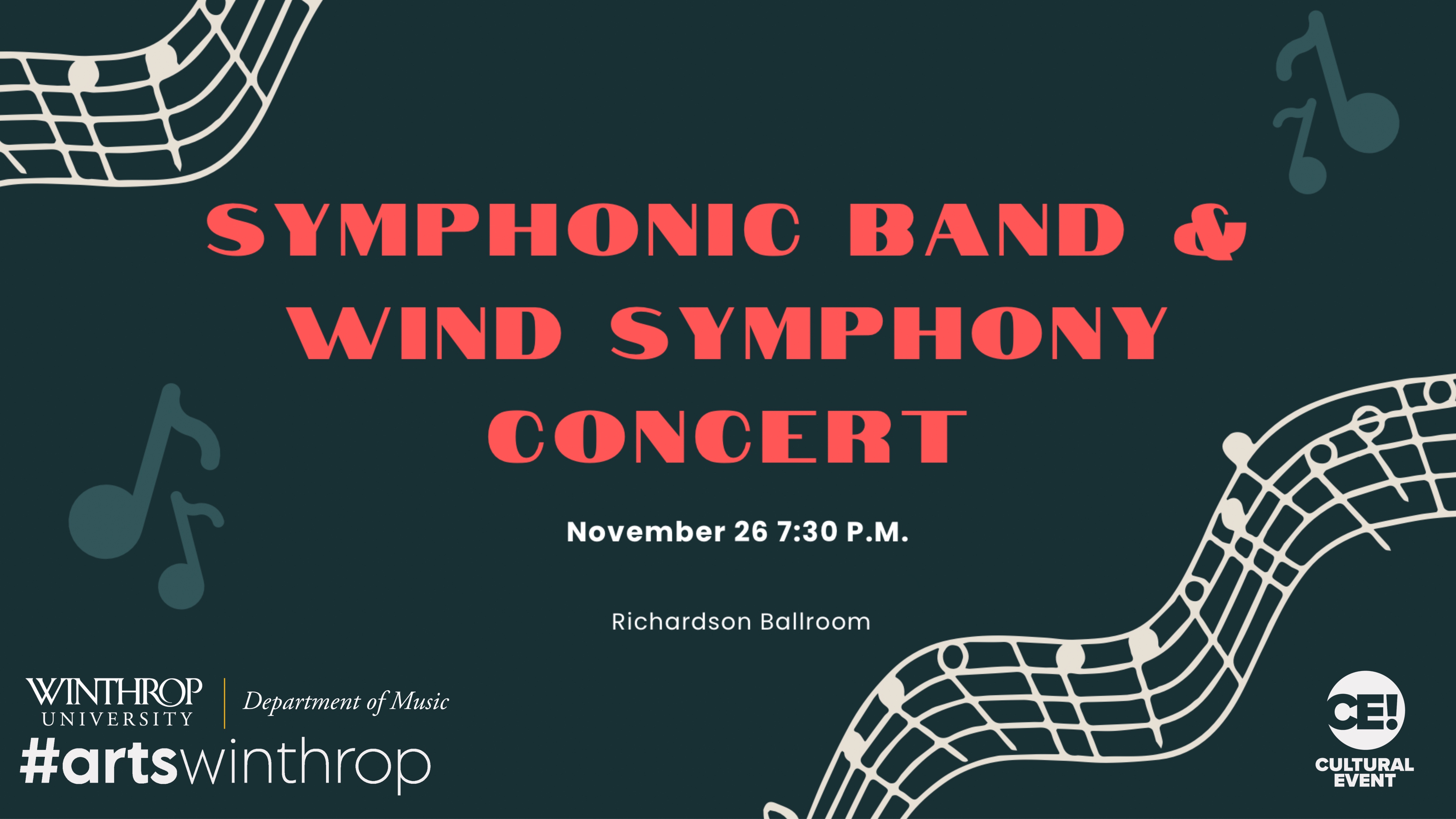 Symphonic Band & Wind Symphony Concert graphic