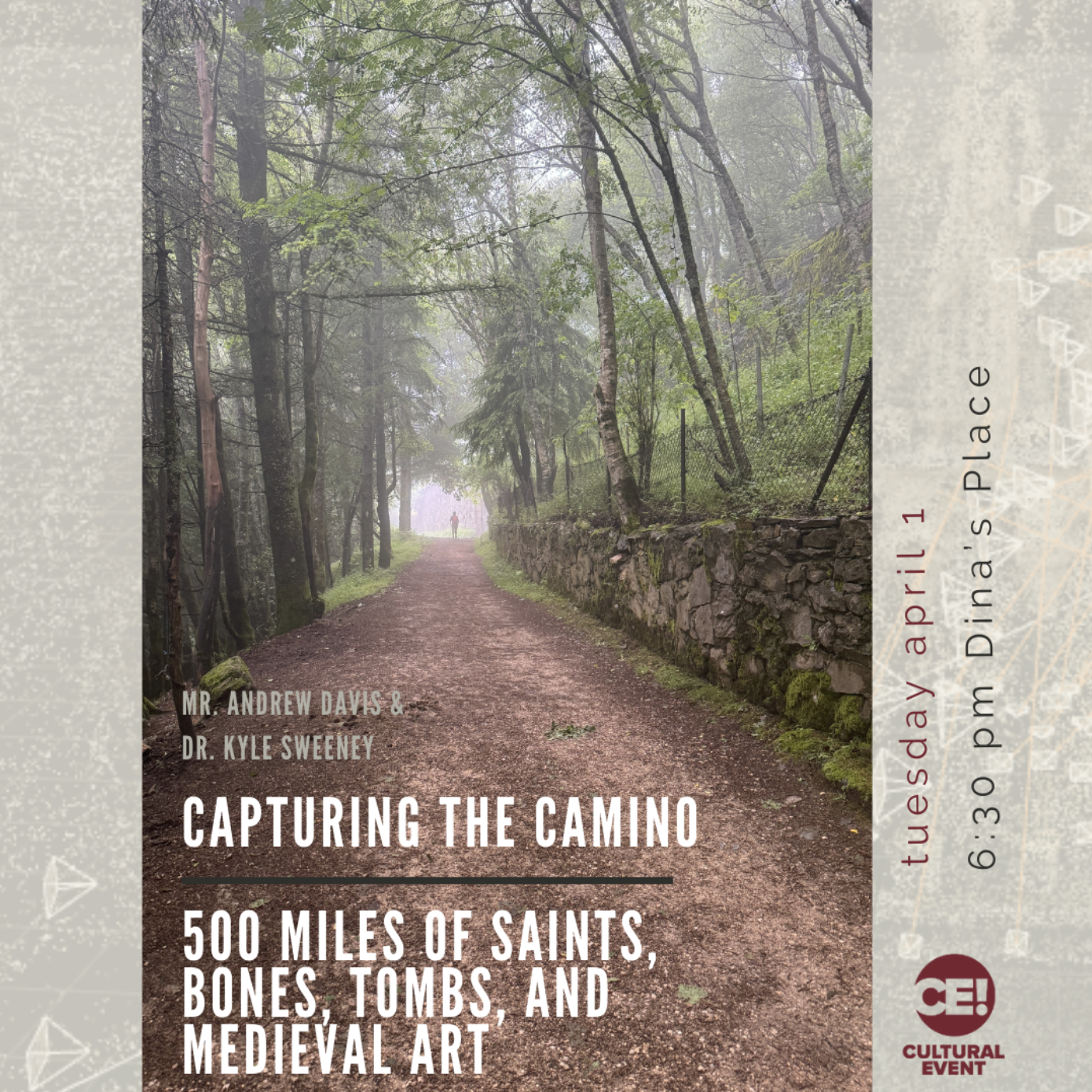 Capturing the Camino: 500 miles of saints, bones, tombs, and medieval art graphic