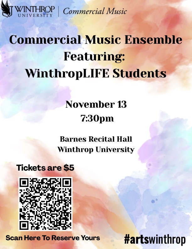 Commercial Music Ensemble graphic