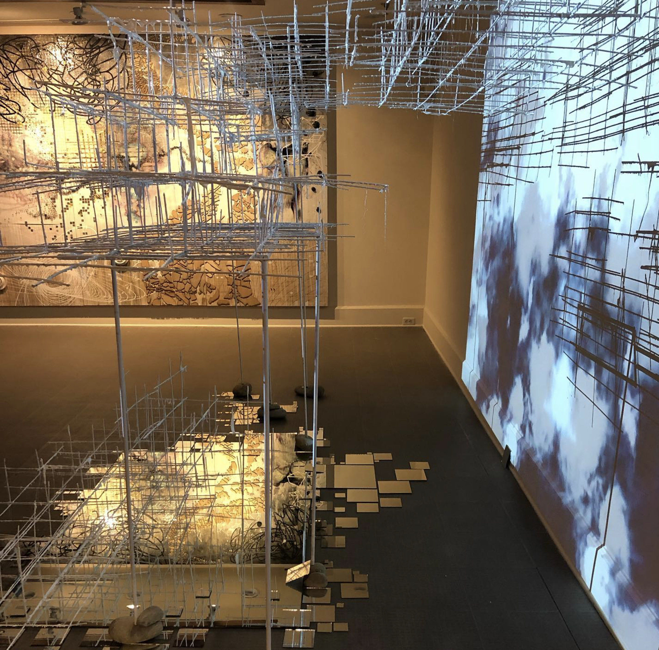 Photo from MFA thesis exhibition