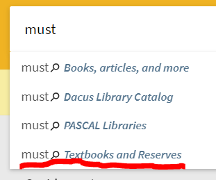 Music library search image