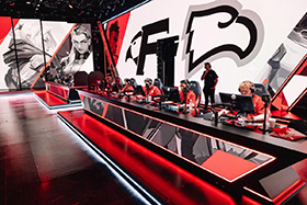 Winthrop Esports team members during the 2023 RSAA championships in Los Angeles