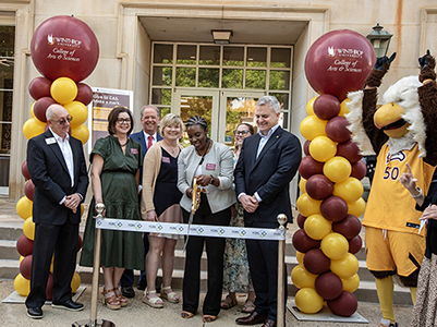 Sims and Dalton ribbon cutting on April 21