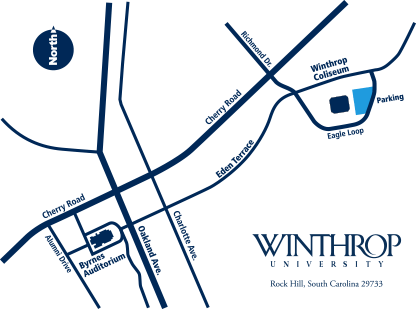 Winthrop University Campus Map | Campus Map