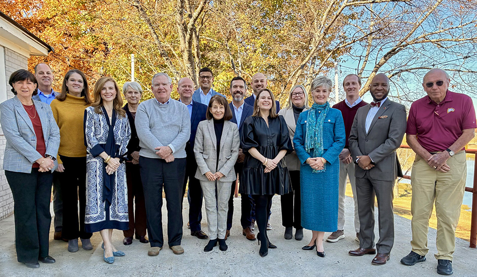 Winthrop Foundation Board group photo of Foundation board members