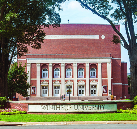 Front of campus