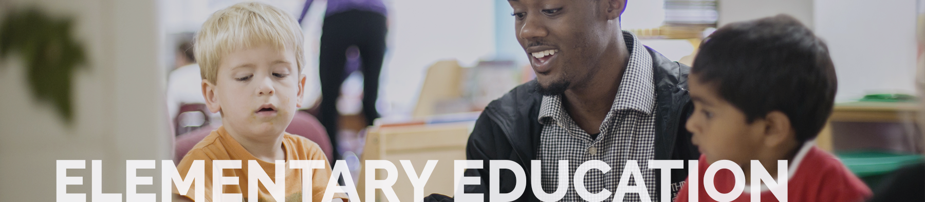 Decorative Elementary Education Header