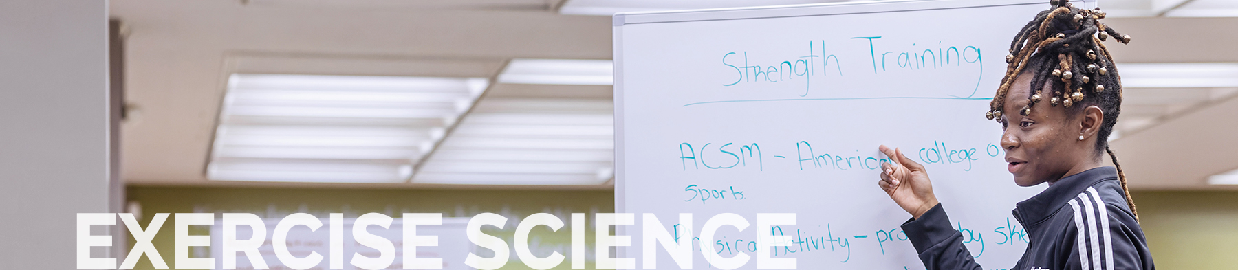 Decorative Exercise Science Header