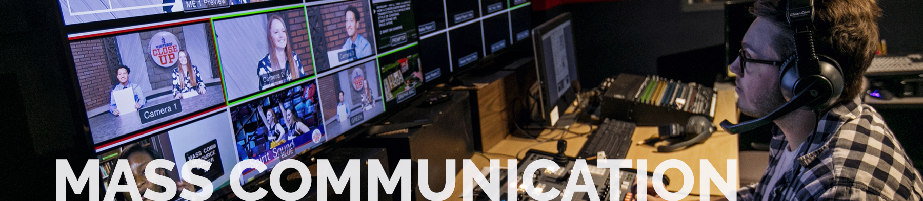 Decorative Mass Communication Header