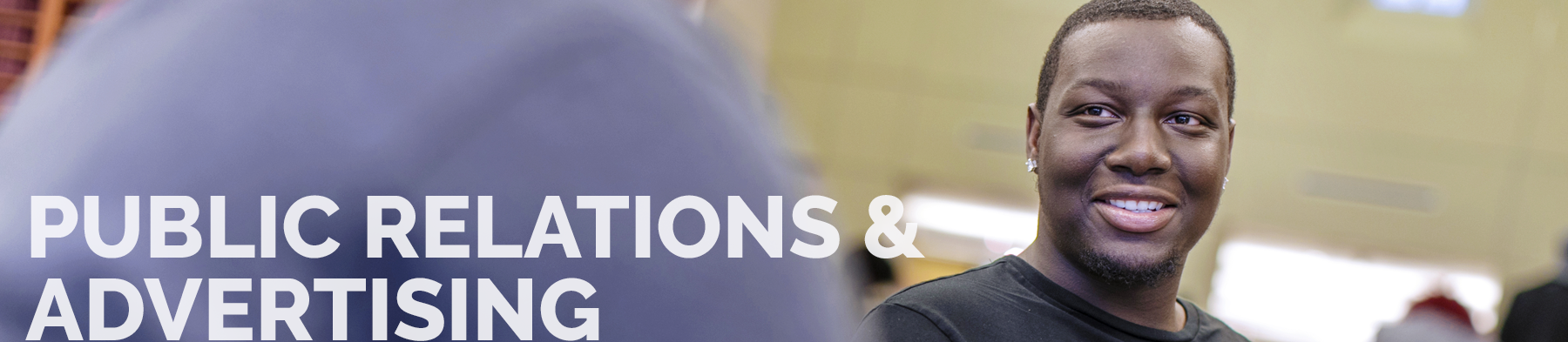 Decorative Public Relations and Advertising Header