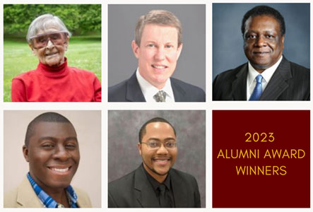 Alumni Award recipients