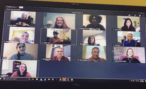 Admissions virtual meeting