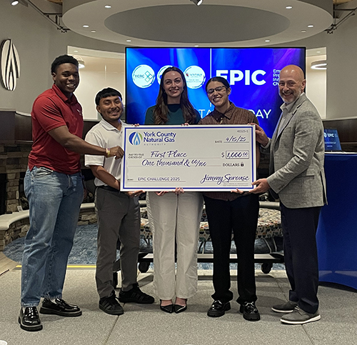 1st Place: Ne’Vaeh Walker, Prema Van Deren, Tylique Smith and Joseph McGrath