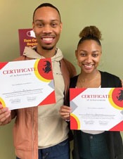 Martin Jackson and Kaitny Stroman