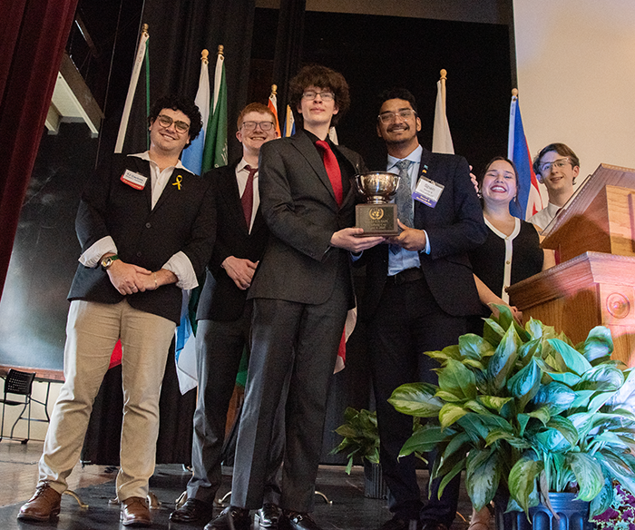 Marvin Ridge High School won the Winthrop Cup