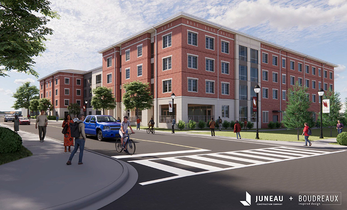 New Residence Hall Rendering, No. 1