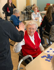 Senior citizens enjoy Bingocize®