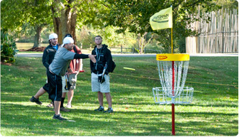 Winthrop Lake Disc Golf course