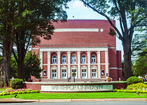 Front of campus 