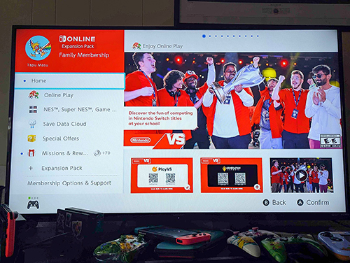 Winthrop team featured on the Nintendo eShop homepage