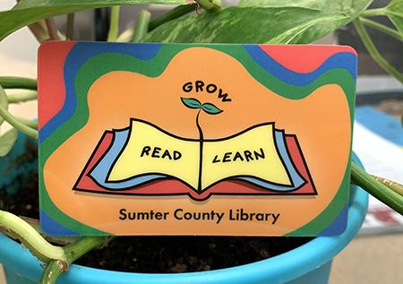Library card design