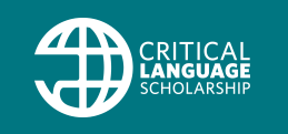 Critical Language Scholarship logo with words 