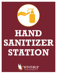 Hand Sanitizer Station