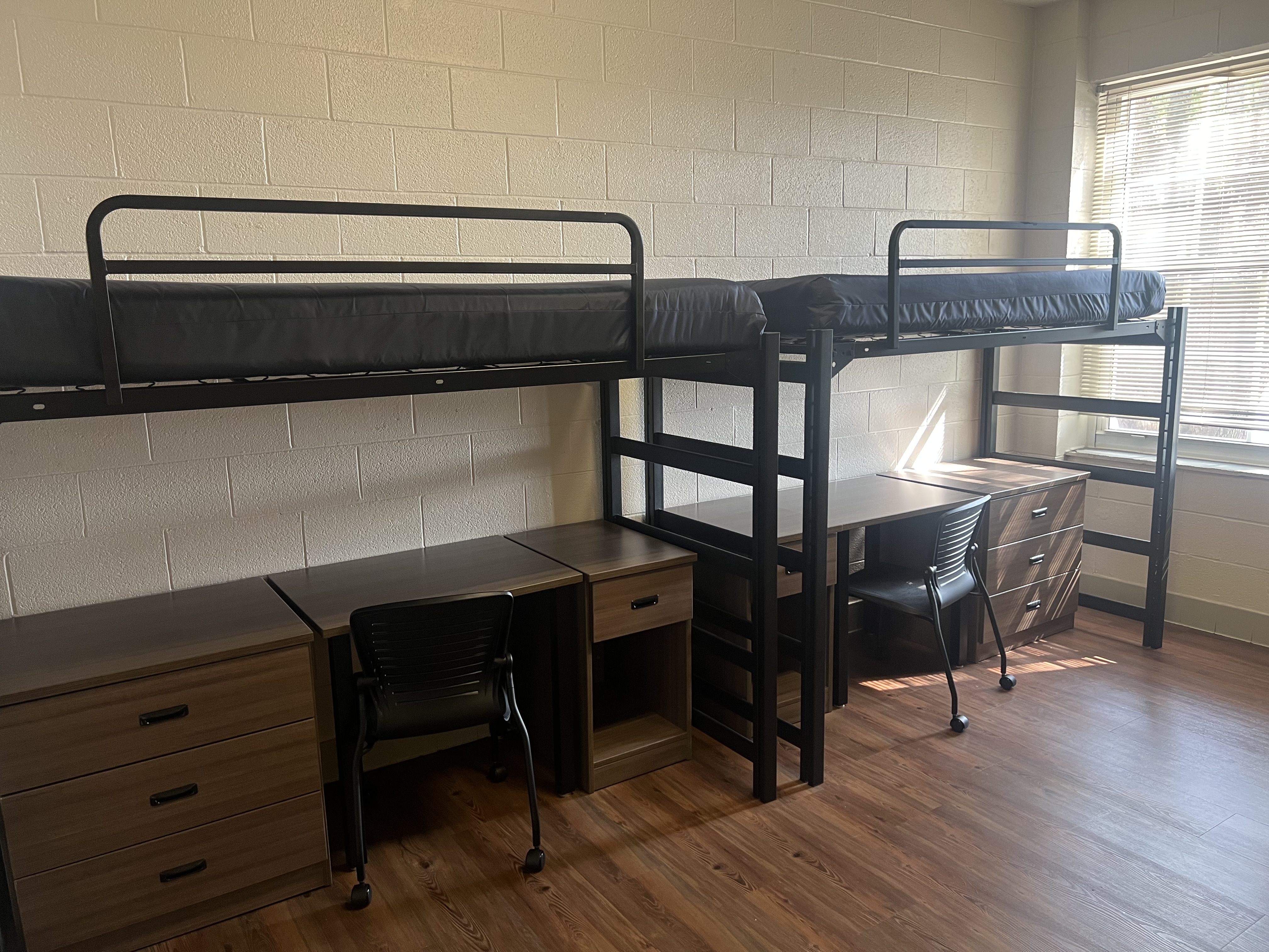 Semi-Lofted Beds