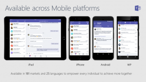 Teams Mobile Platforms