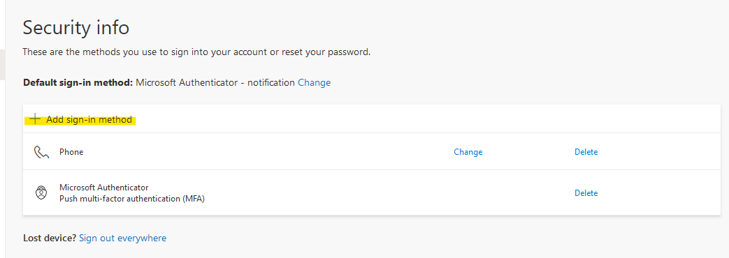 Security Info 