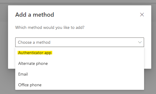 Add authenticator as a method