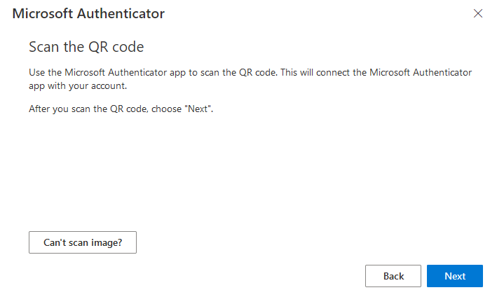 Step Four: Scan QR Code