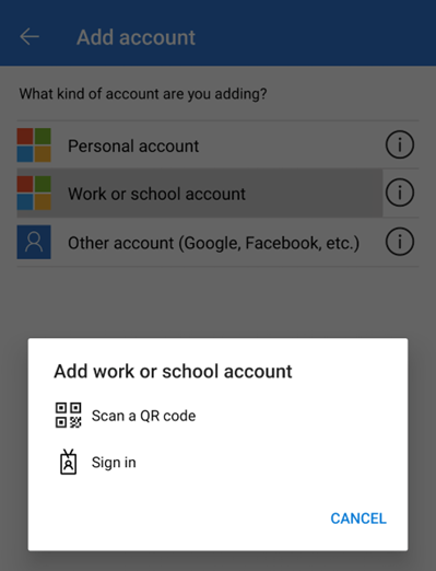 Step Four: Scan QR Code 