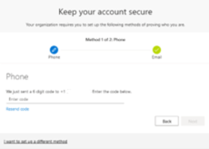 Step Three: Confirm 6-digit Code