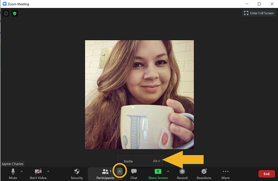Start Zoom Meeting Desktop