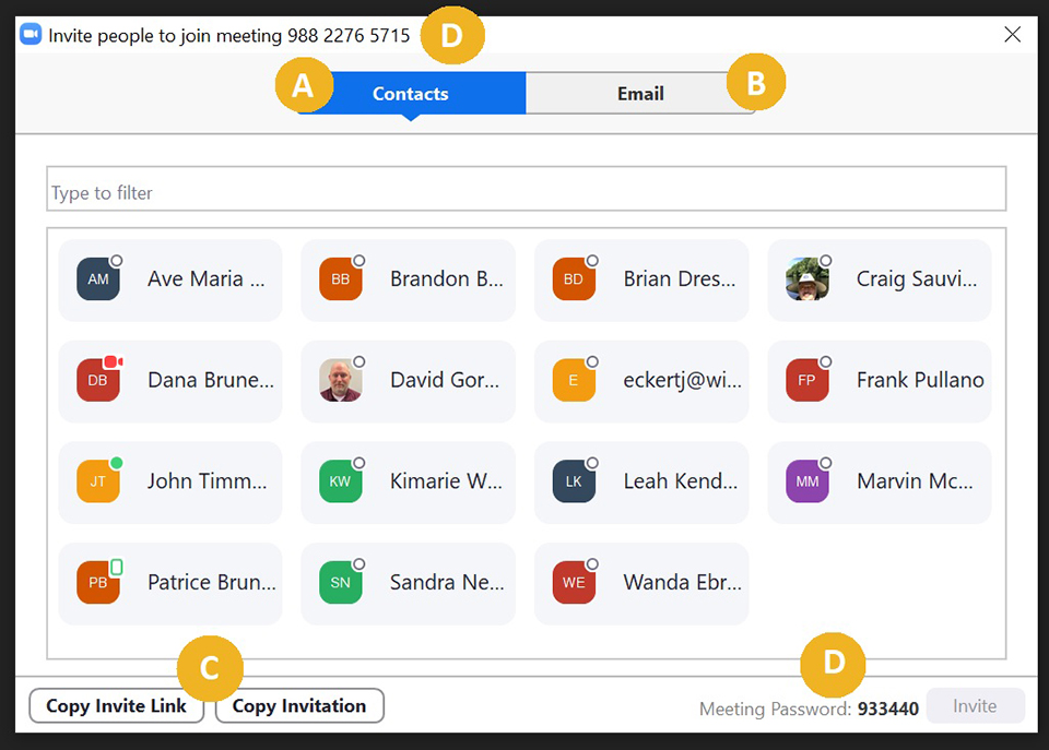 Start Zoom Meeting Desktop