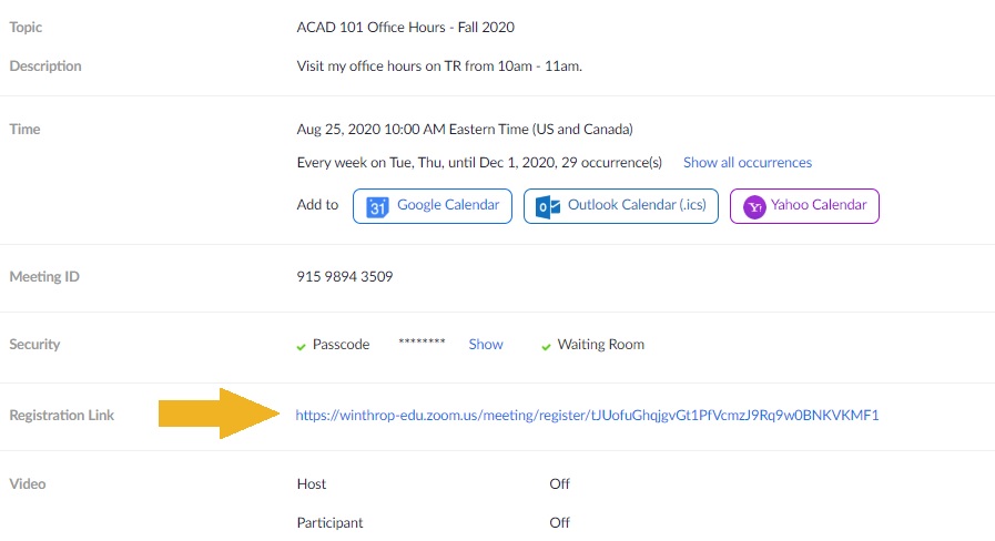 Zoom Office Hours