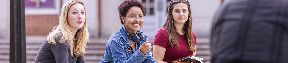 Smiling students